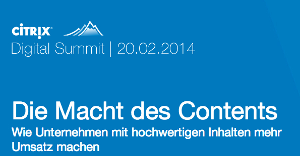 Virtuelle Konferenz zu Content Marketing mit Thomas Knüwer