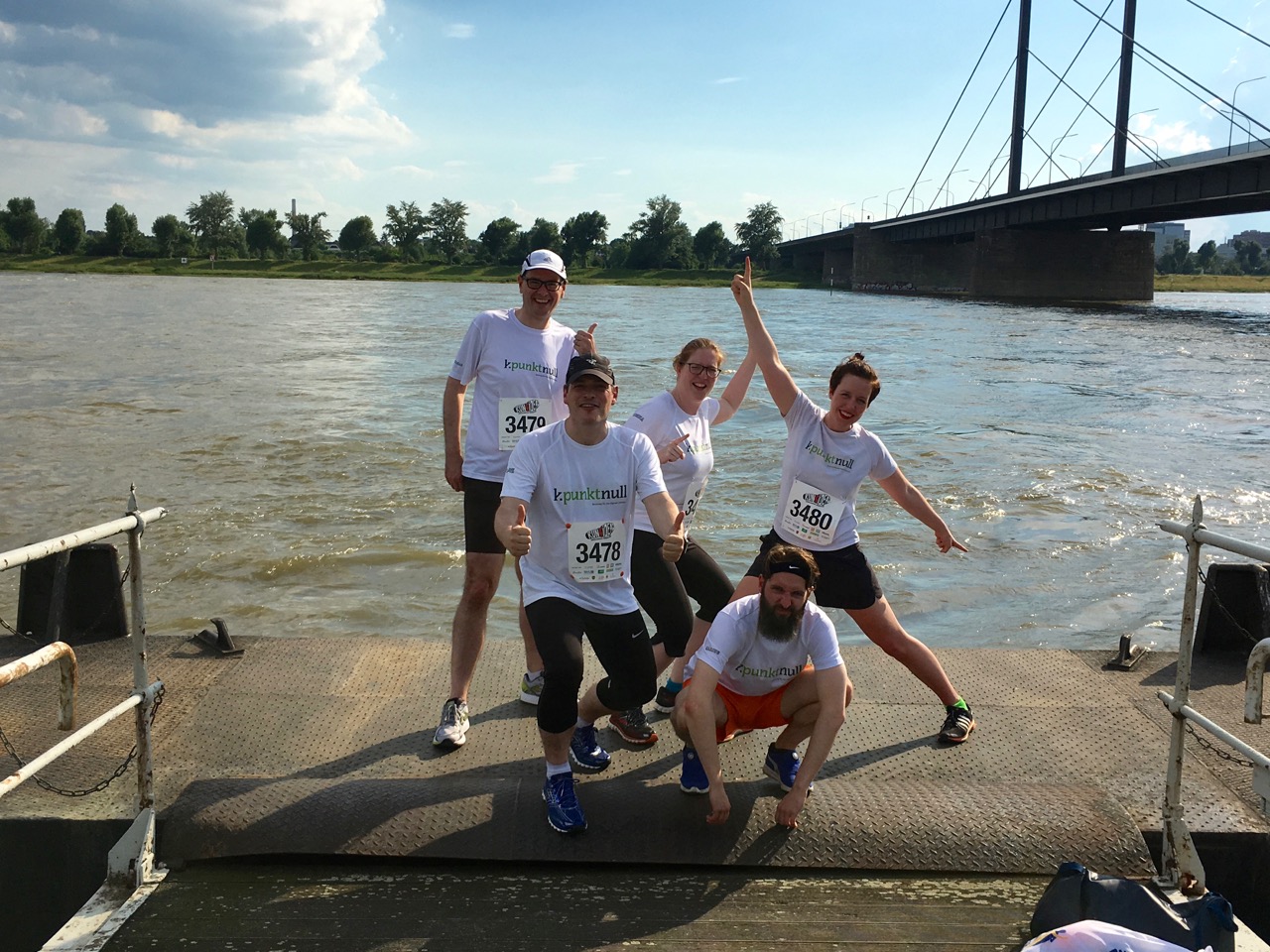 kpunktnull Team beim run4ideas